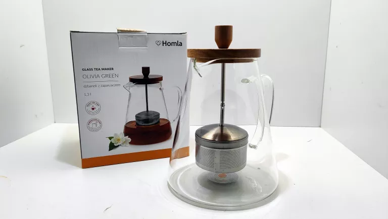 DZBANEK OLIVIA GREEN Z ZAPARZACZEM 1,3 L HOMLA