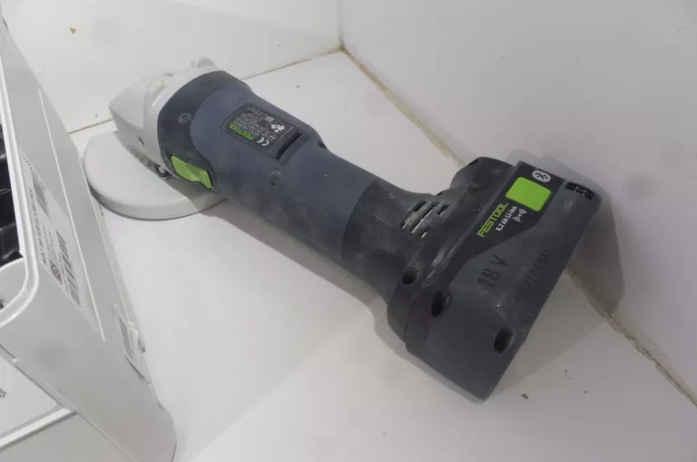 SZLIFIERKA KĄTOWA FESTOOL AGC 18-125 WALIZKA