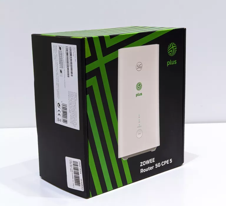 ROUTER ZOWEE 5G CPE 5 H155-381 KOMPLET JAK NOWY