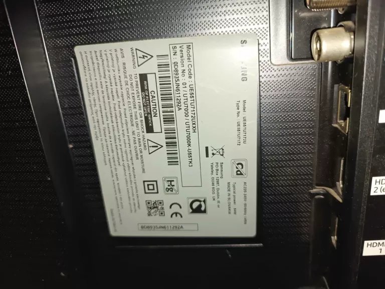 TELEWIZOR SAMSUNG UE55TU7172UXXH + PILOT