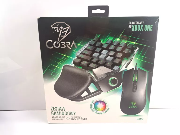 ZESTAW COBRA DK02 MYSZ + KLAWIATURA DO XBOX ONE