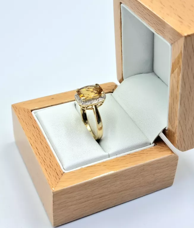 zloty-pierscionek-z-diamentami-i-cytrynem-pr-585-w-378-gr-apartroz-18-material-zloto