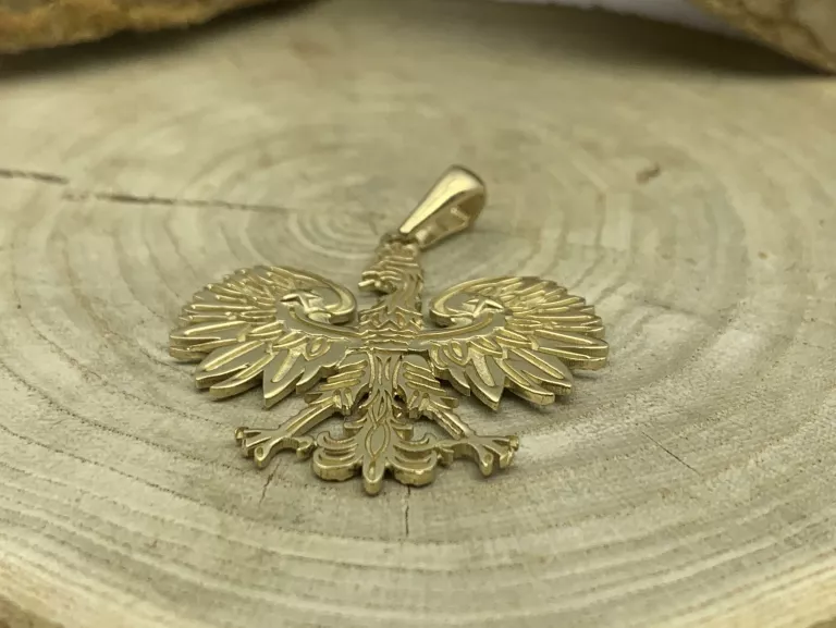 ZŁOTA ZAWIESZKA ORZEŁ GODŁO POLSKI P-585/4,59G