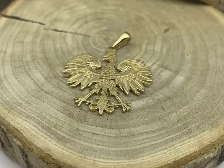 ZŁOTA ZAWIESZKA ORZEŁ GODŁO POLSKI P-585/4,59G
