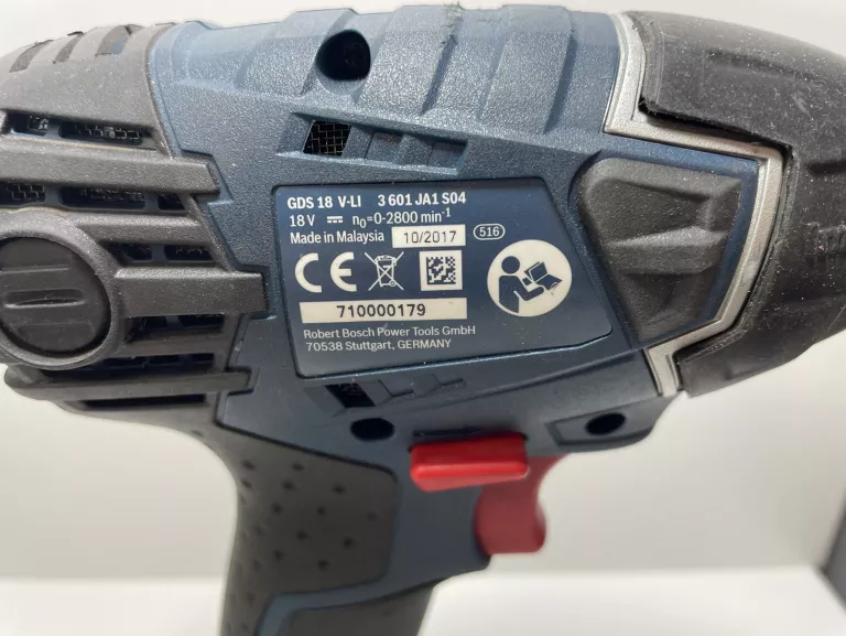 KLUCZ UDAROWY BOSCH GDS 18 V-LI + 2 AKU 18V