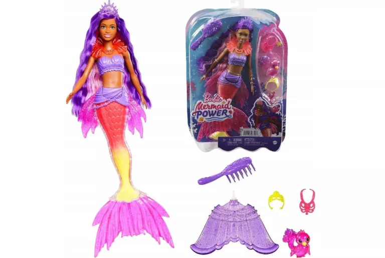 BARBIE MOC SYREN LALKA SYRENKA BROOKLYN HHG53