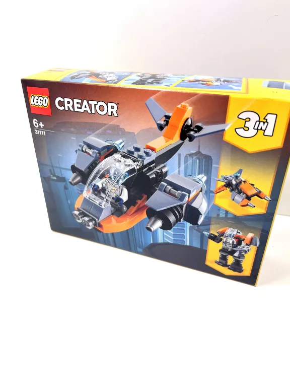 LEGO CREATOR 3W1 31111 CYBERDRON