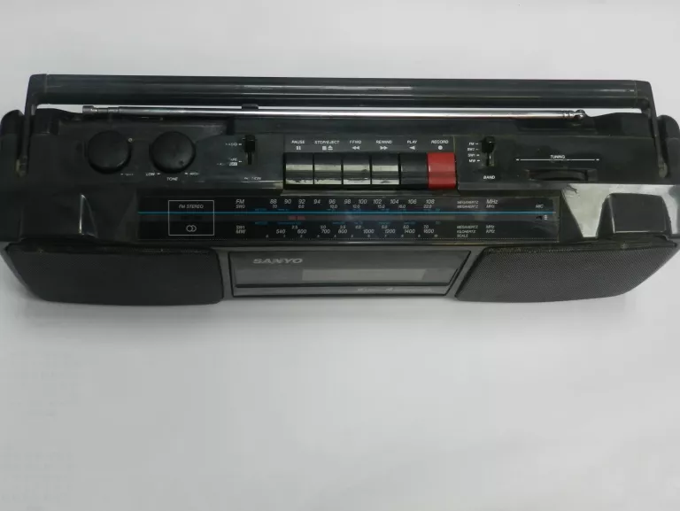 RADIO KASETOWE SANYO M7024A BOOMBOX CZARNE
