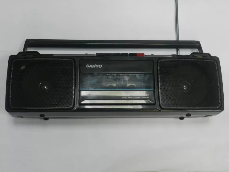 RADIO KASETOWE SANYO M7024A BOOMBOX CZARNE