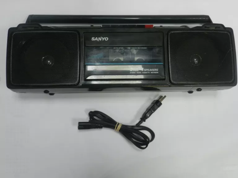 RADIO KASETOWE SANYO M7024A BOOMBOX CZARNE