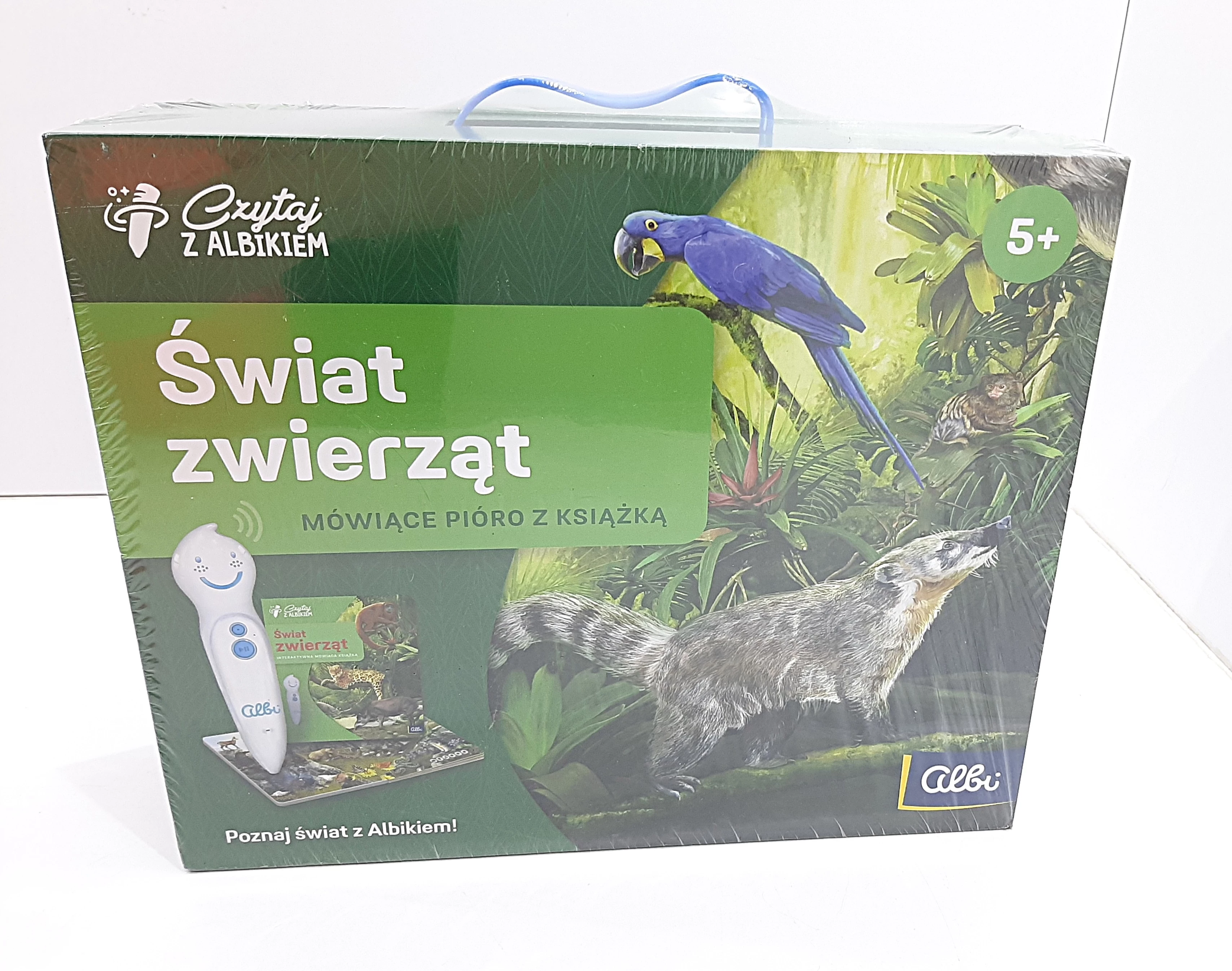 Czytaj Z Albikiem świat Zwierząt CZYTAJ Z ALBIKIEM. ŚWIAT ZWIERZĄT PRACA ZBIOROWA BOX ZESTAW | Loombard.pl