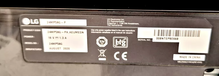 MONITOR LED LG 24MP59G