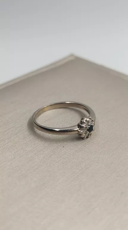 wyrob-jubilerski-pierscionek-585-diamenty-szafir-material-zloto