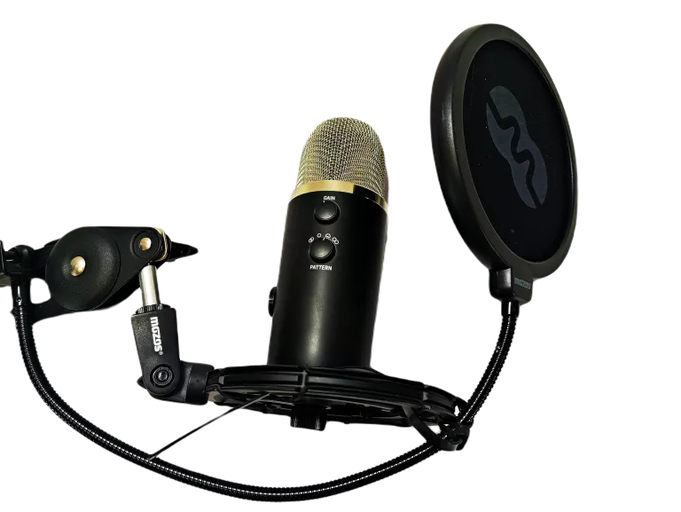 MIKROFON BEHRINGER BIGFOOT PLUS STATYW MOZOS POP FILTR