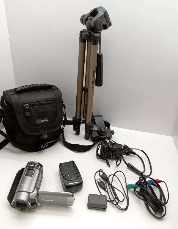 KAMERA CANON LEGRIA HF R16 Z ŁADOWARKA, TORBA, STATYW