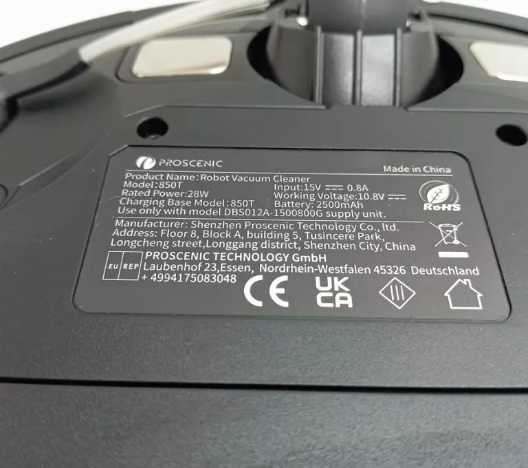 ODKURZACZ PROSCENIC 850T
