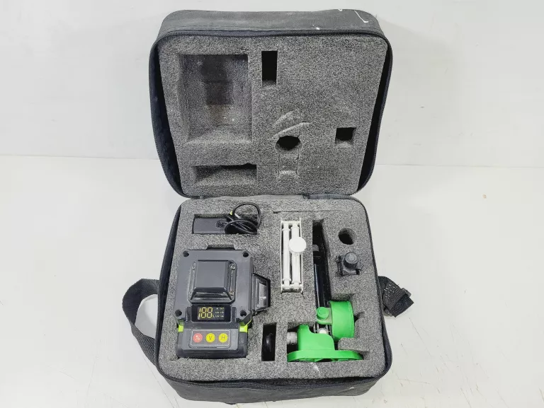 LASER KRZYŻOWY HILDA 4D GREEN LASER LEVEL Z POKROWCEM
