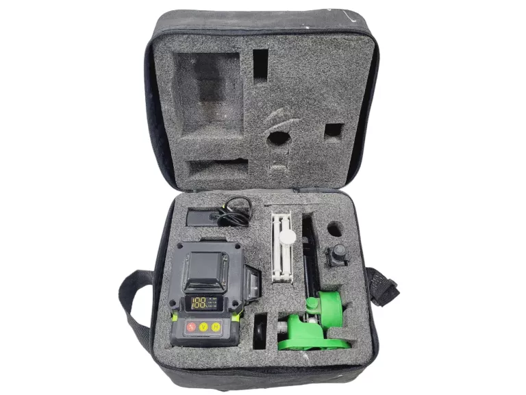 LASER KRZYŻOWY HILDA 4D GREEN LASER LEVEL Z POKROWCEM