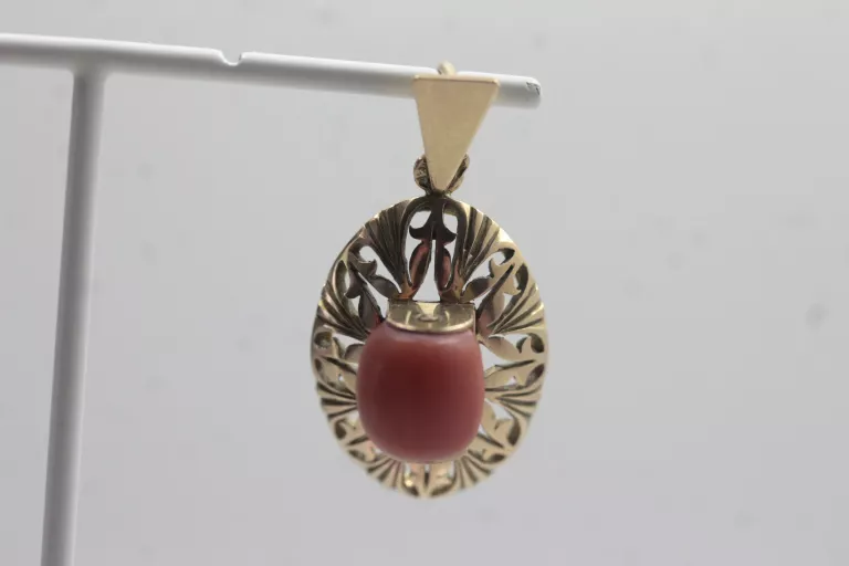 ZŁOTA ZAWIESZKA P585 KORAL 5,46G