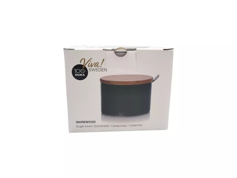 CUKIERNICA DUKA WAREWOOD PORCELANA CZARNA