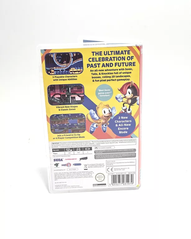 GRA NINTENDO SWITCH SONIC MANIA PLUS
