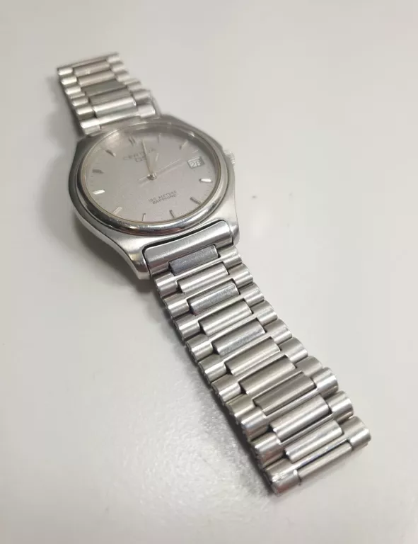 CERTINA DS 7030 EOL 115 Z LAT "90, PLECIONA BRANSOLETA, SZAFIROWE SZKŁO