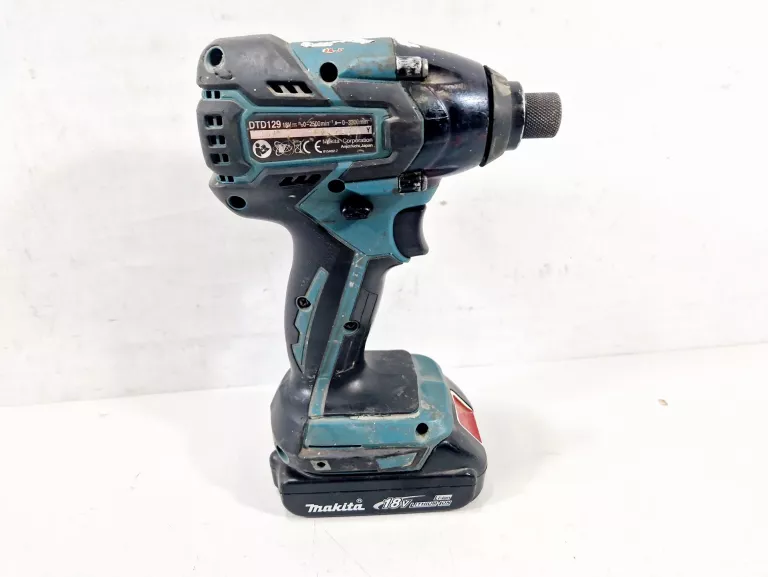 ZAKRĘTARKA UDAROWA MAKITA DTD129 18V + 2X AKU