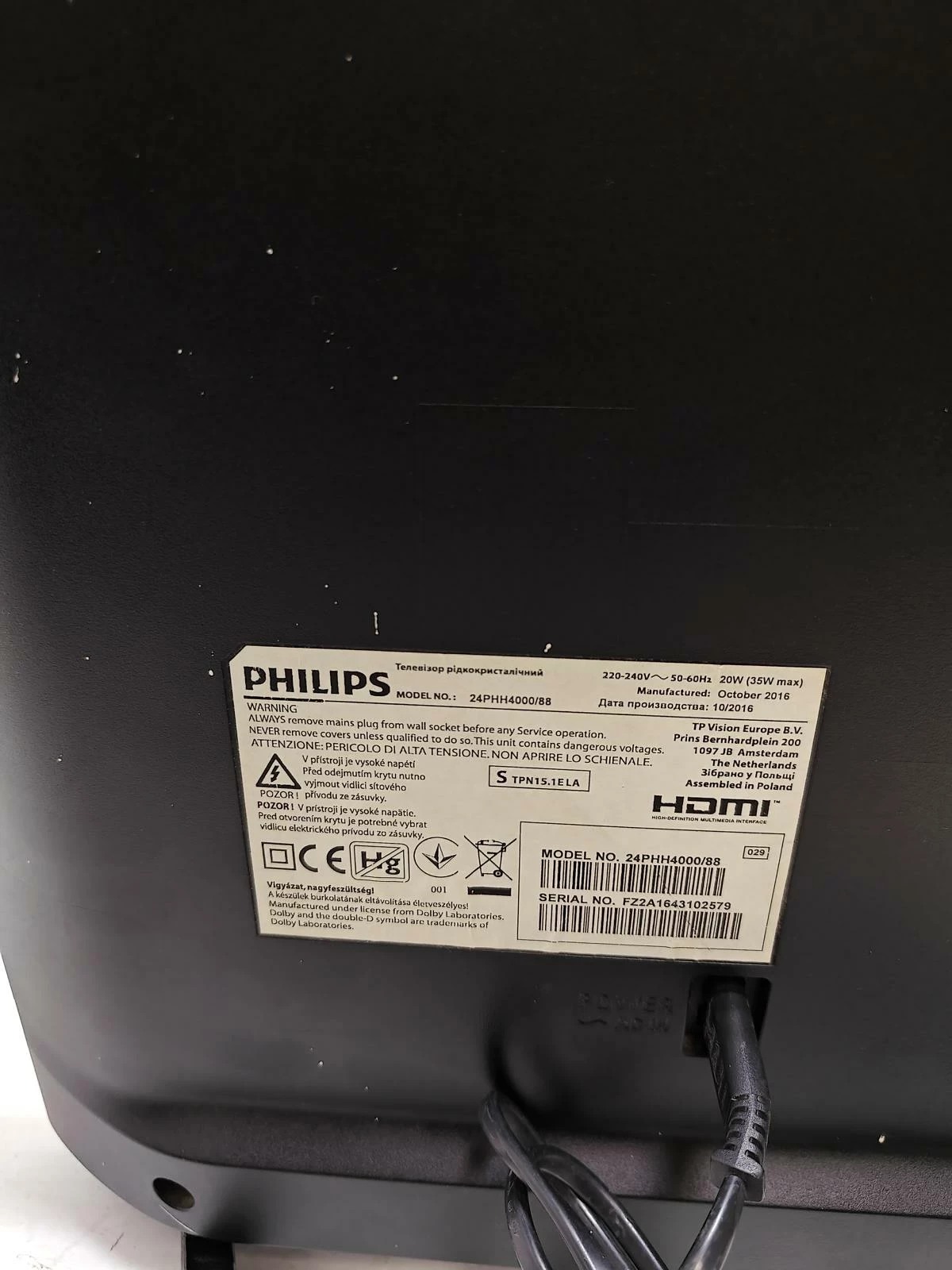 telewizor-philips-24phh400088-polecam-ean-gtin-8718863003022