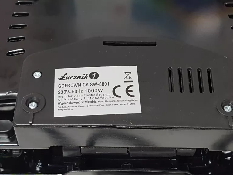 GOFROWNICA ŁUCZNIK SW-8801 KOMPLET
