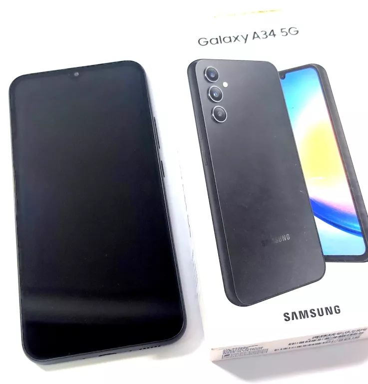 TELEFON SAMSUNG GALAXY A34 5G KOMPLET
