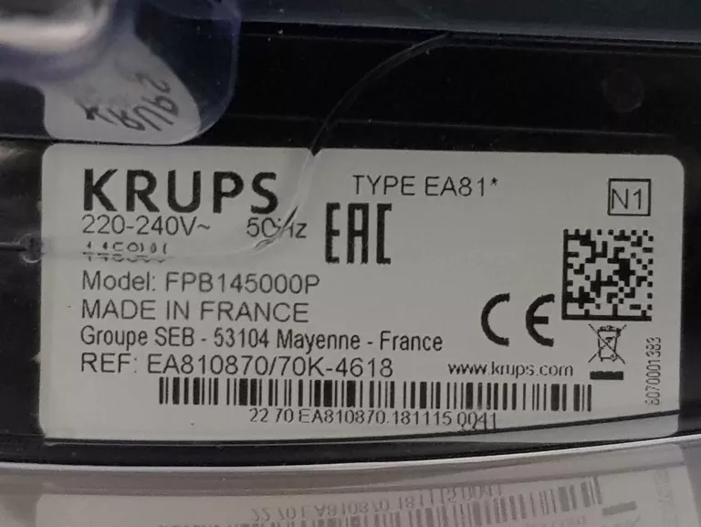 EKSPRES DO KAWY KRUPS EA8108 POLECAMY
