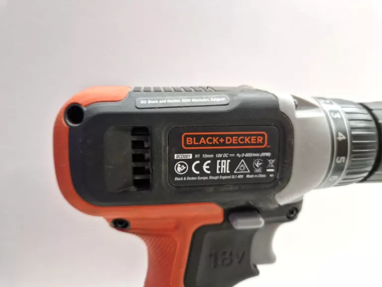 Black and Decker BCD001C 18v Cordless Drill Driver