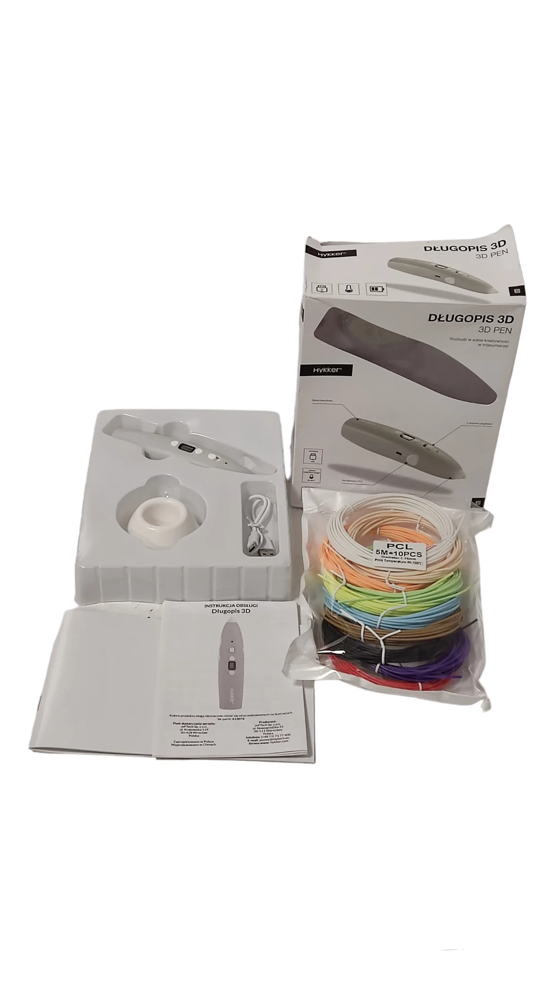 dlugopis-3d-hykker-bezprzewodowy-stan-uzywany