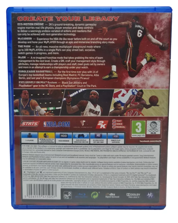 NBA 2K14 - GRA NA KONSOLĘ PLAYSTATION 4