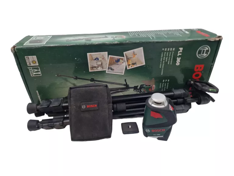 LASER KRZYŻOWY BOSCH PLL 360 ZE STATYWEM