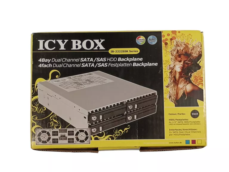 KIESZEŃ NA DYSK ICYBOX IB-2222SSK