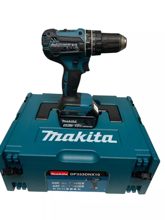 WALIZKA WKRĘTARKA MAKITA DHP485 + ŁADOWARKA