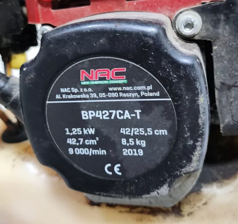 KOSA SPALINOWA NAC BP427CA-T