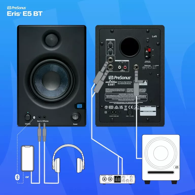 GŁOŚNIKI PRESONUS ERIS E5 BLUETOOTH