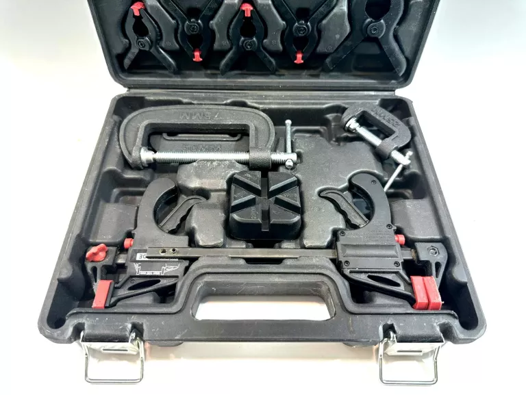 zestaw-sciskow-szybkomocujacych-parkside-16-el-stan-uzywany