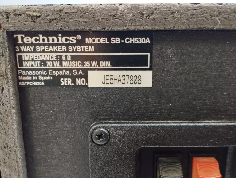 WIEŻA TECHNICS + KOLUMNY *OPIS*