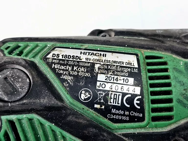 HITACHI DS18DSDL WKRĘTARKA KOMPLET WALIZKA