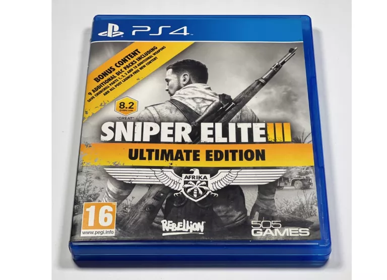 SNIPER ELITE III ULTIMATE EDITION PS4