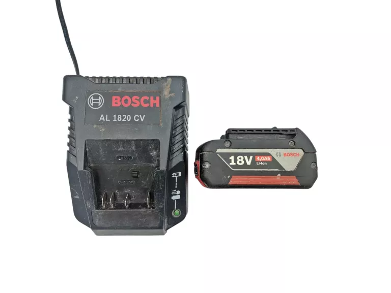 ŁADOWARKA BOSCH AL 1820 CV + AKUMULATOR 4AH 18V