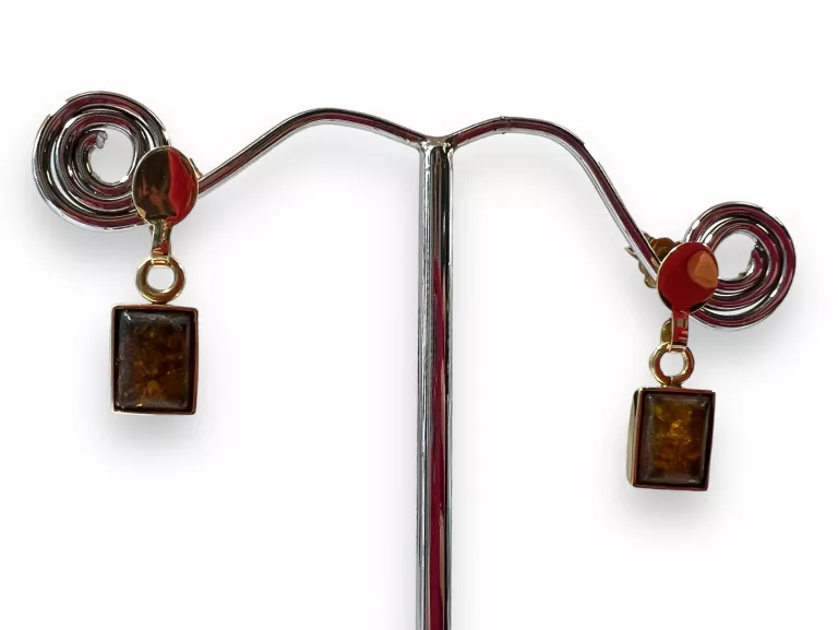 ZWISAJĄCE ZŁOTE KOLCZYKI 2,70G/585/2CM