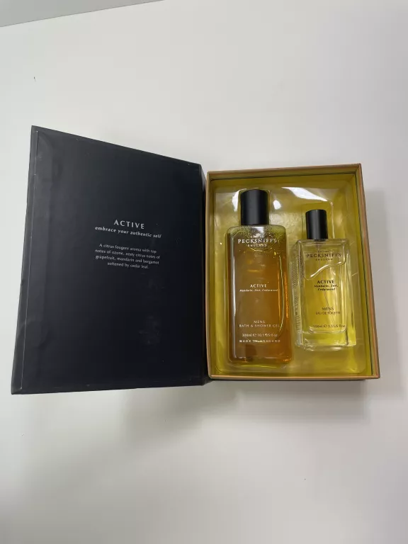 PECKSNIFF'S ENGLAND ACTIVE MEN WODA TOALETOWA 100ML + ZEL 300ML