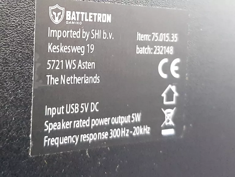 GŁOŚNIKI 2.1 - BATTLETRON GAMING SPEAKERS