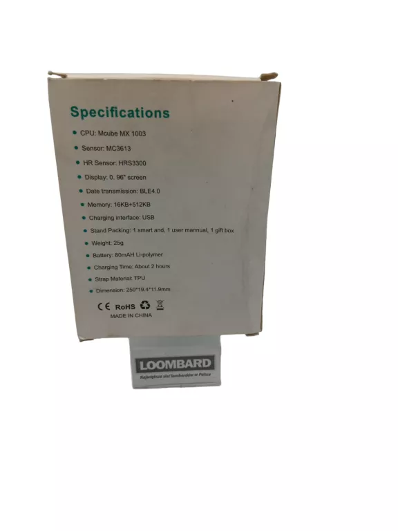 Smart band hotsell mx1003