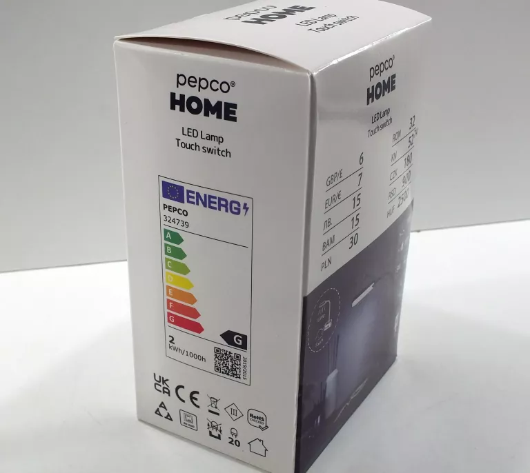 LAMPKA BIURKOWA LED USB PEPCO HOME CZARNA