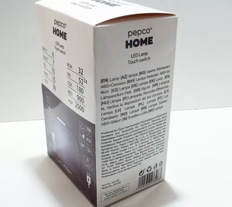 LAMPKA BIURKOWA LED USB PEPCO HOME CZARNA